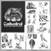 Book Cathedral Illustrated Monthly