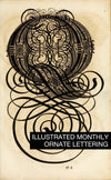 eBook Ornate Lettering Illustrated Monthly