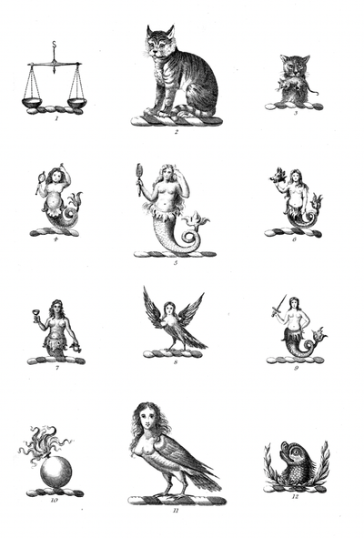 Book Esoteric Symbols Compendium Illustrated Monthly