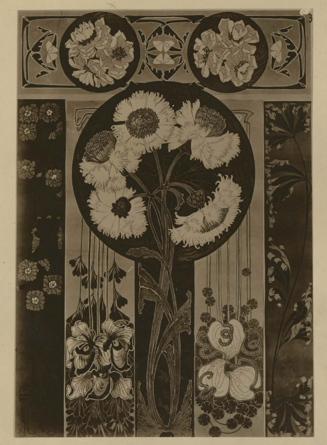 eBook Fantasy Nouveau Floral Illustrated Monthly