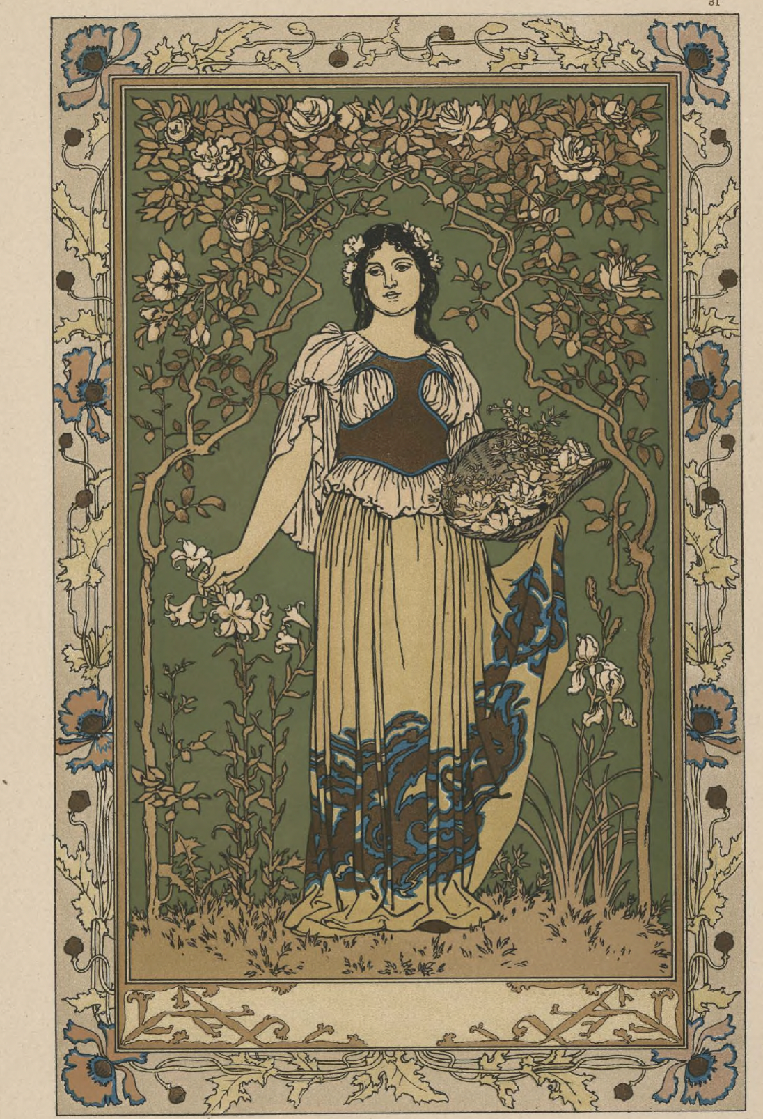 eBook Jugendstil Decorative Illustrated Monthly