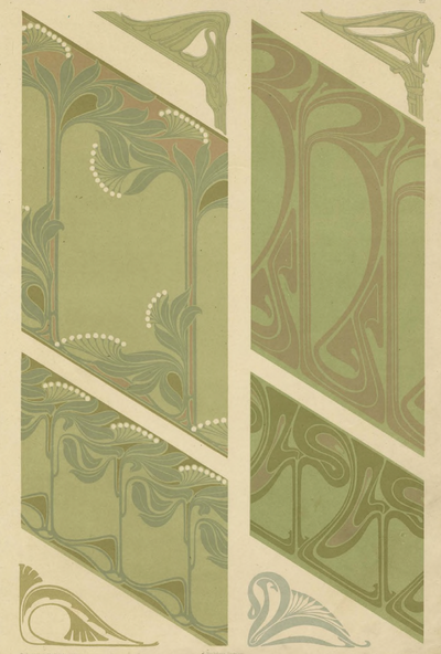 eBook Jugendstil Decorative Illustrated Monthly