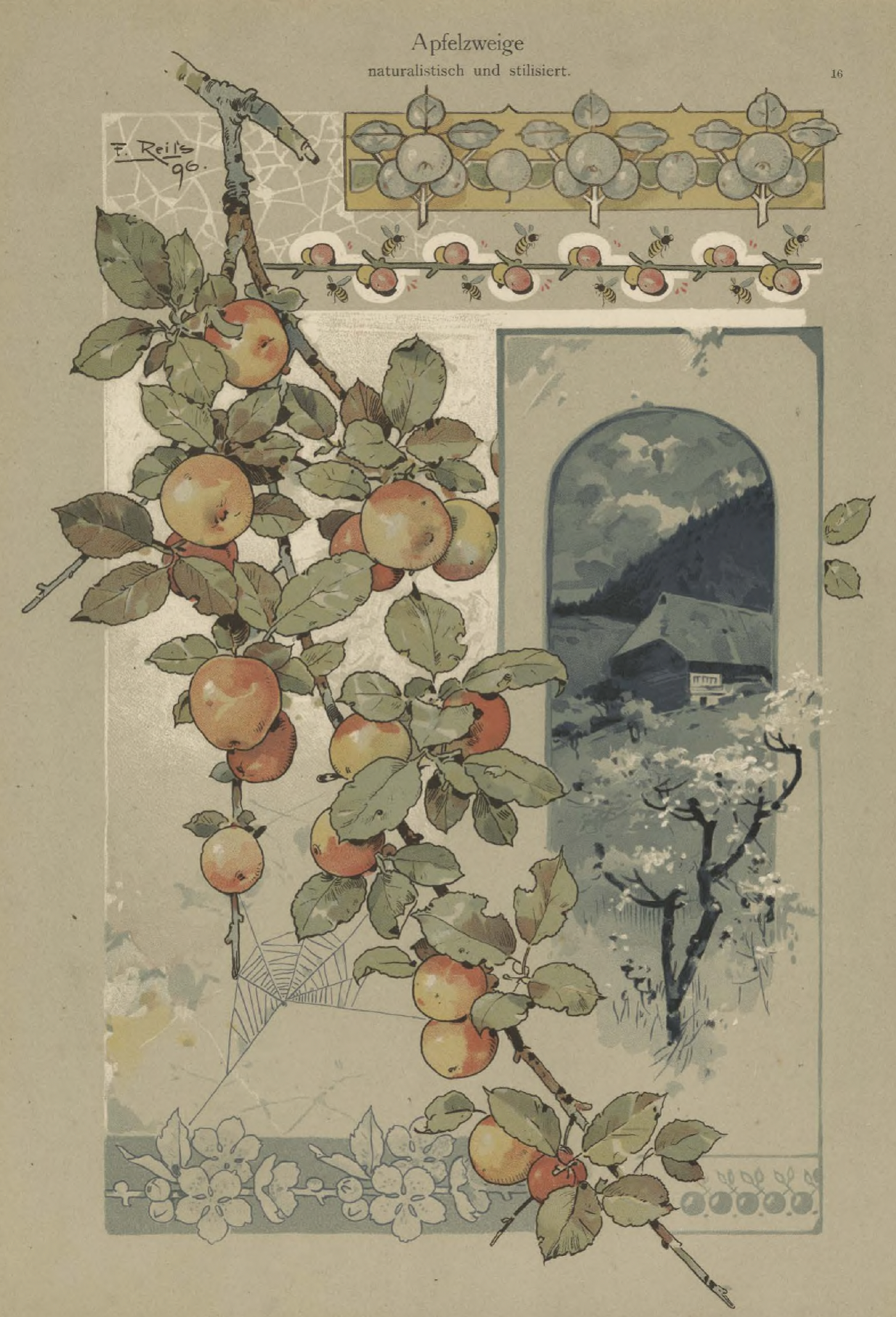 eBook Jugendstil Decorative Illustrated Monthly