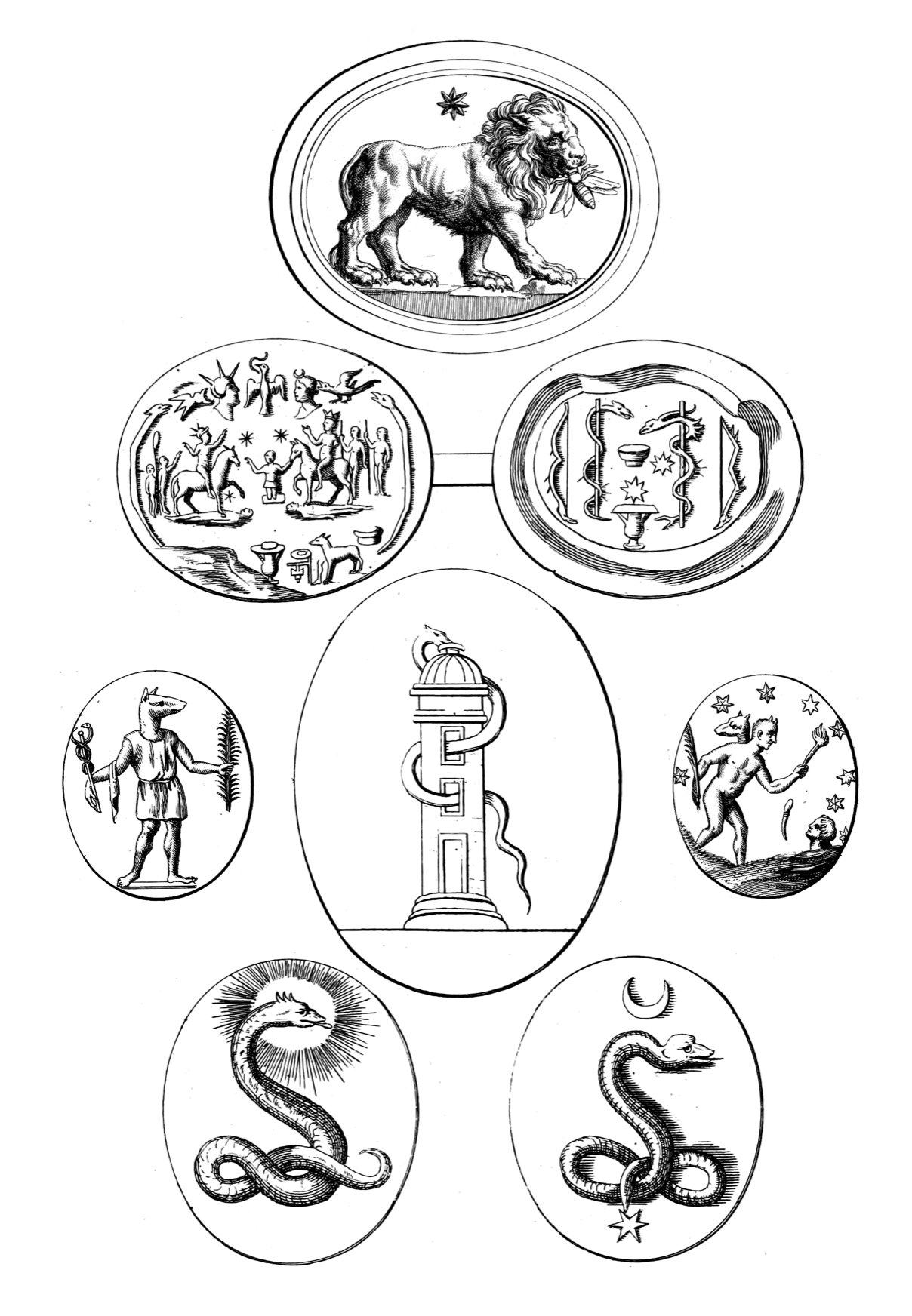 Book Mystic Imagery Illustrated Monthly