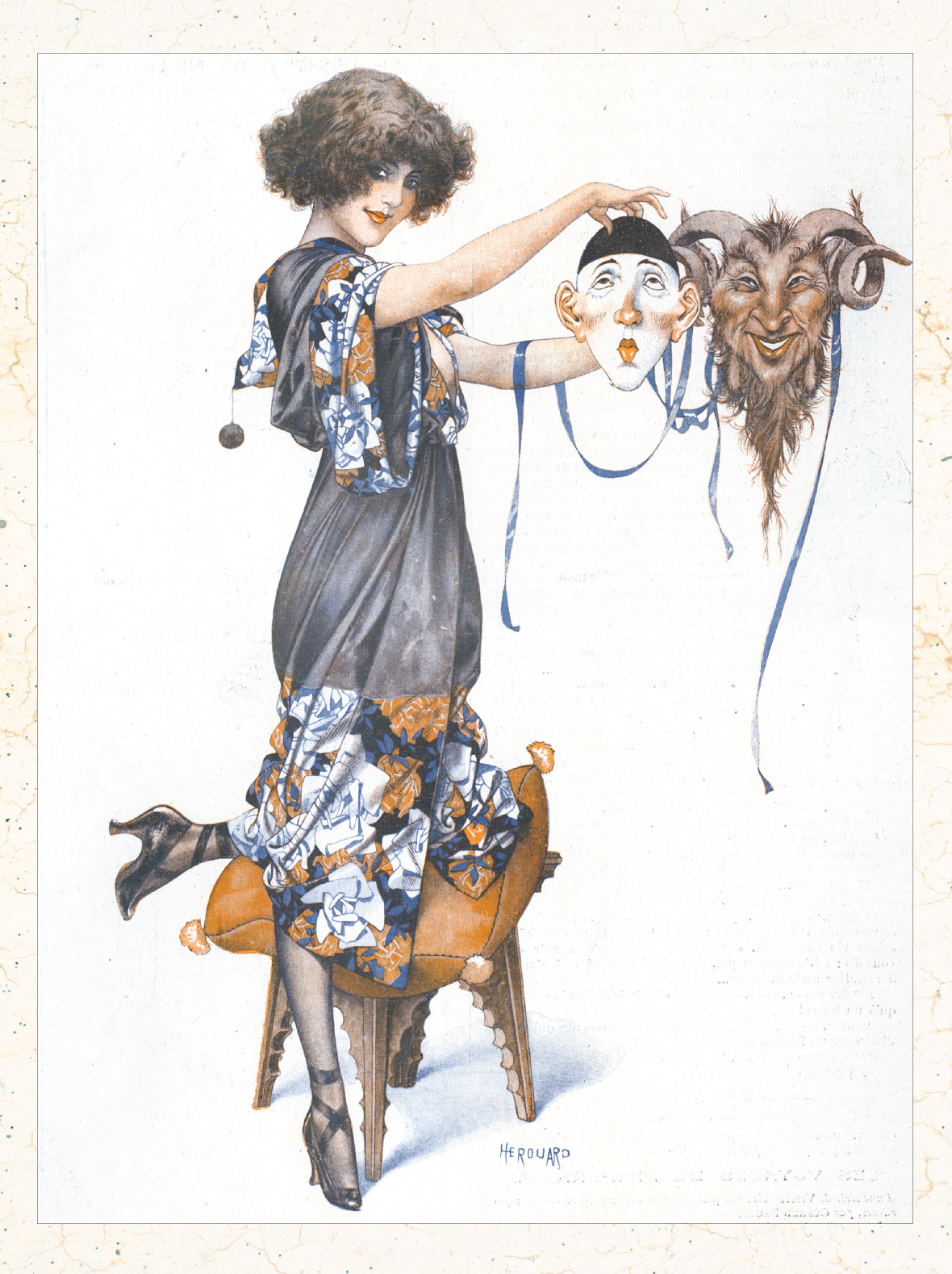 Book Parisienne Illustrated Monthly