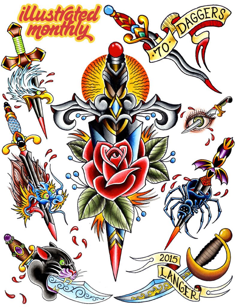 70 Daggers by Jay Langer