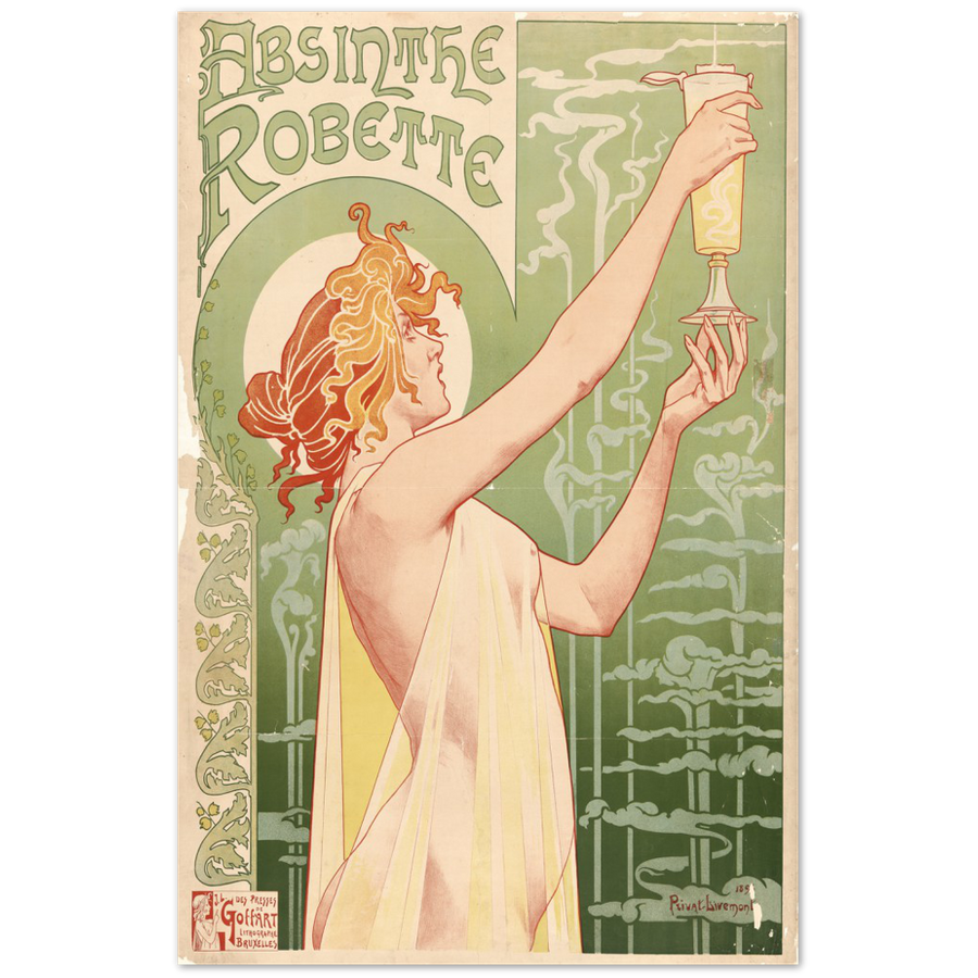Print Material Absinthe Robette Gelato