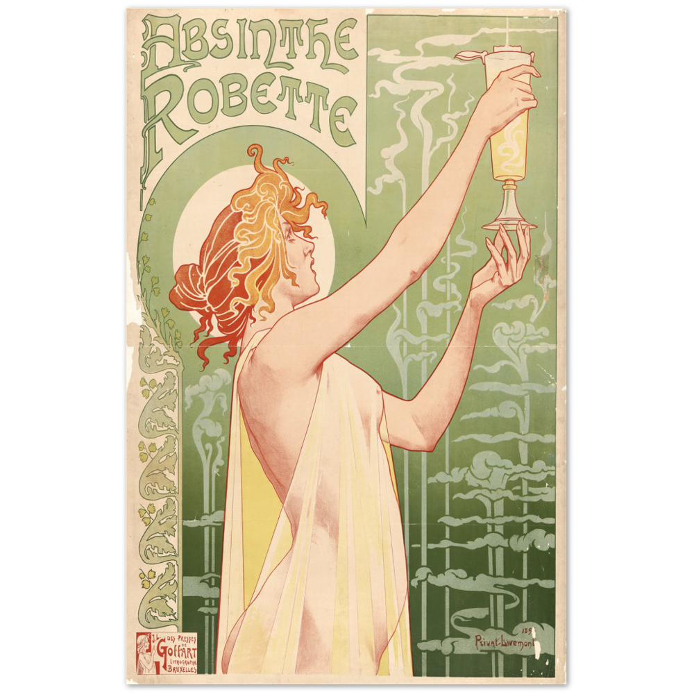 Print Material Absinthe Robette Gelato