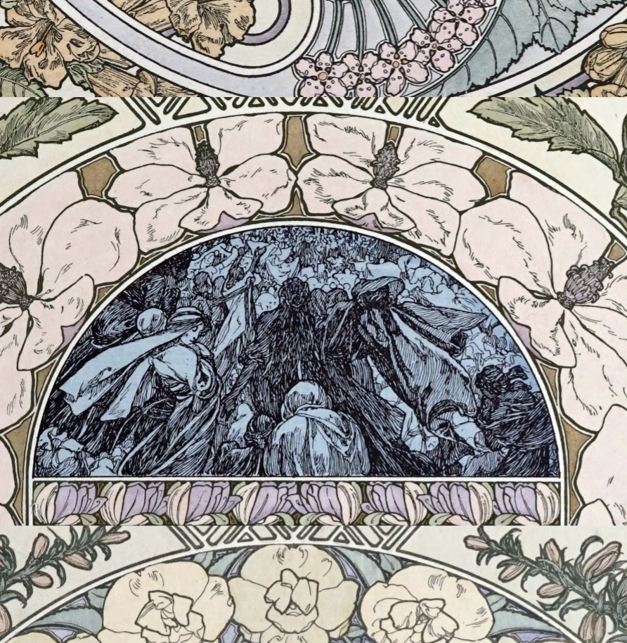 Book Art Nouveau: Mucha Illustrated Monthly