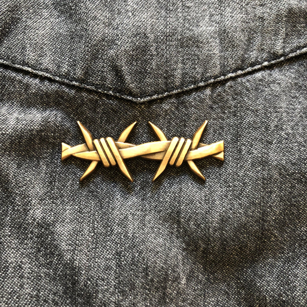 Barb Wire Pin | Shop Illustrated Books, eBooks and Prints