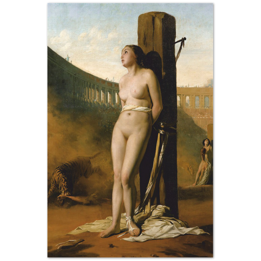 Print Material Blandina In The Amphitheater Of Lyon Gelato