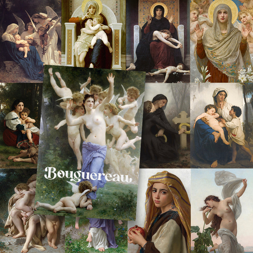 Book Bouguereau Illustrated Monthly