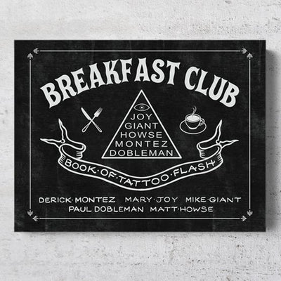 Book Breakfast Club Illustrated Monthly