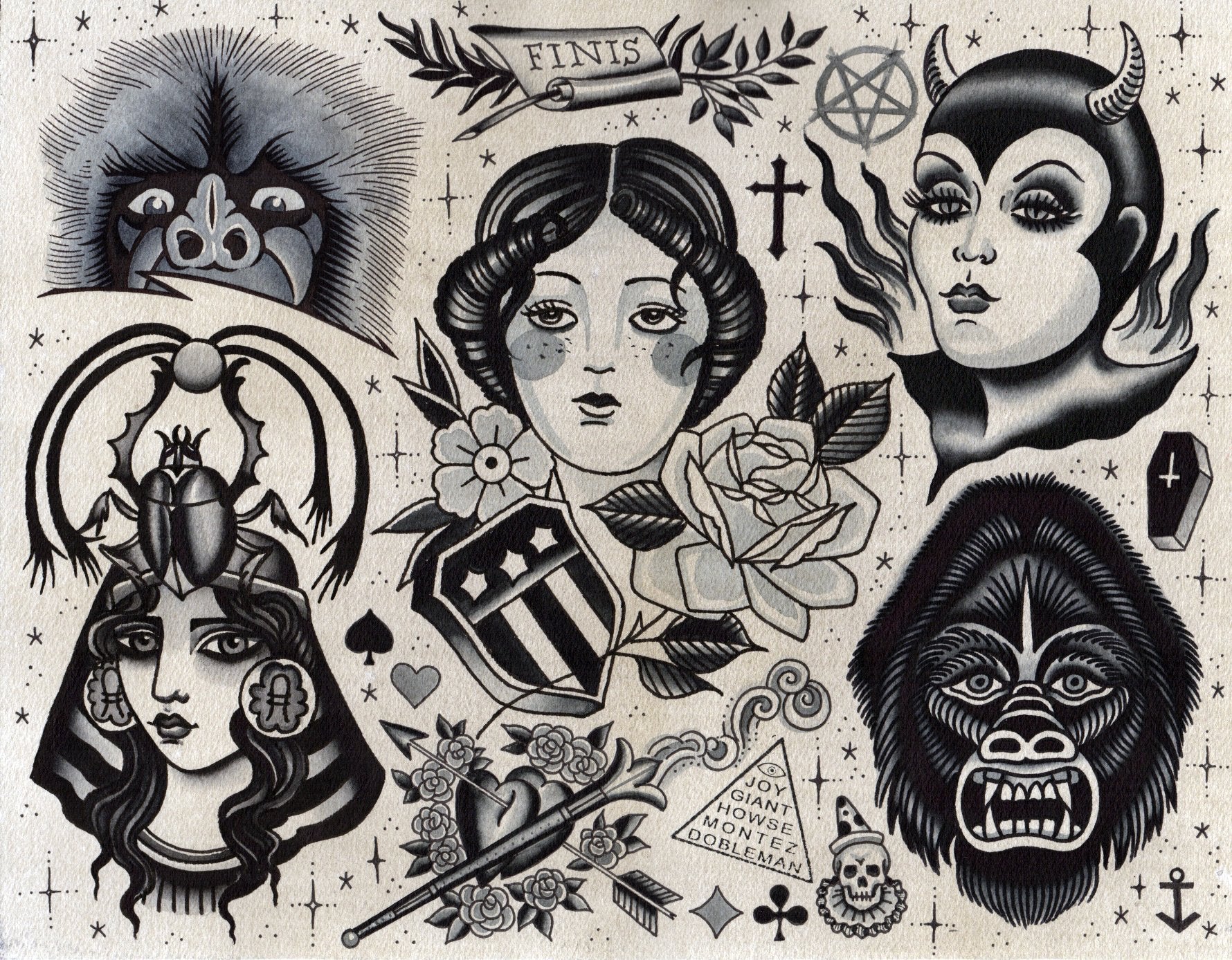 Tattoo Darling & Tattoo Mystique ２冊セット Tattoo | Shop Illustrated Books, eBooks and Prints