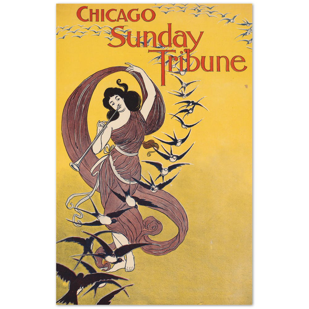 Print Material Chicago Sunday Tribune Gelato