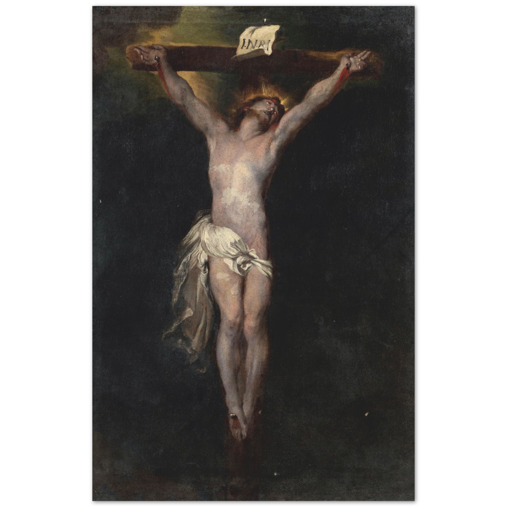 Print Material Christ on the Cross (17th Century) Gelato