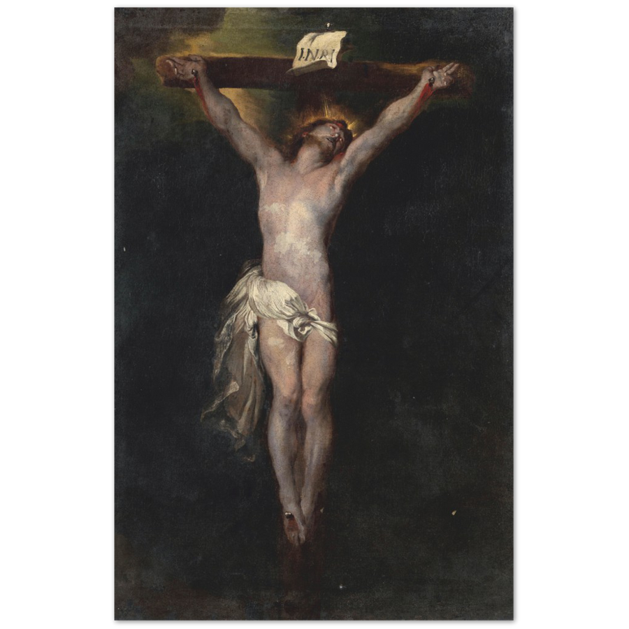 Print Material Christ on the Cross (17th Century) Gelato