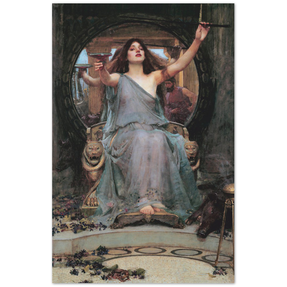 Print Material Circe Offering the Cup to Odysseus Gelato