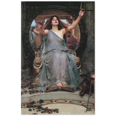 Print Material Circe Offering the Cup to Odysseus Gelato