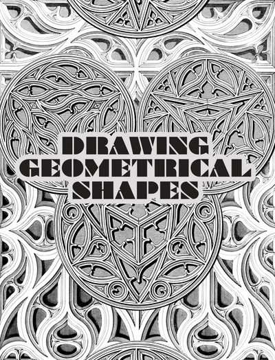 Book Drawing Geometrical Shapes Illustrated Monthly