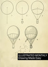 eBook Drawing Made Easy Illustrated Monthly