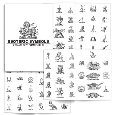 Book Esoteric Symbols: A Travel Size Compendium Illustrated Monthly