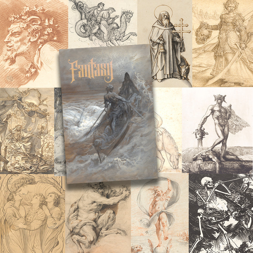 Book Fantasy Illustrated Monthly