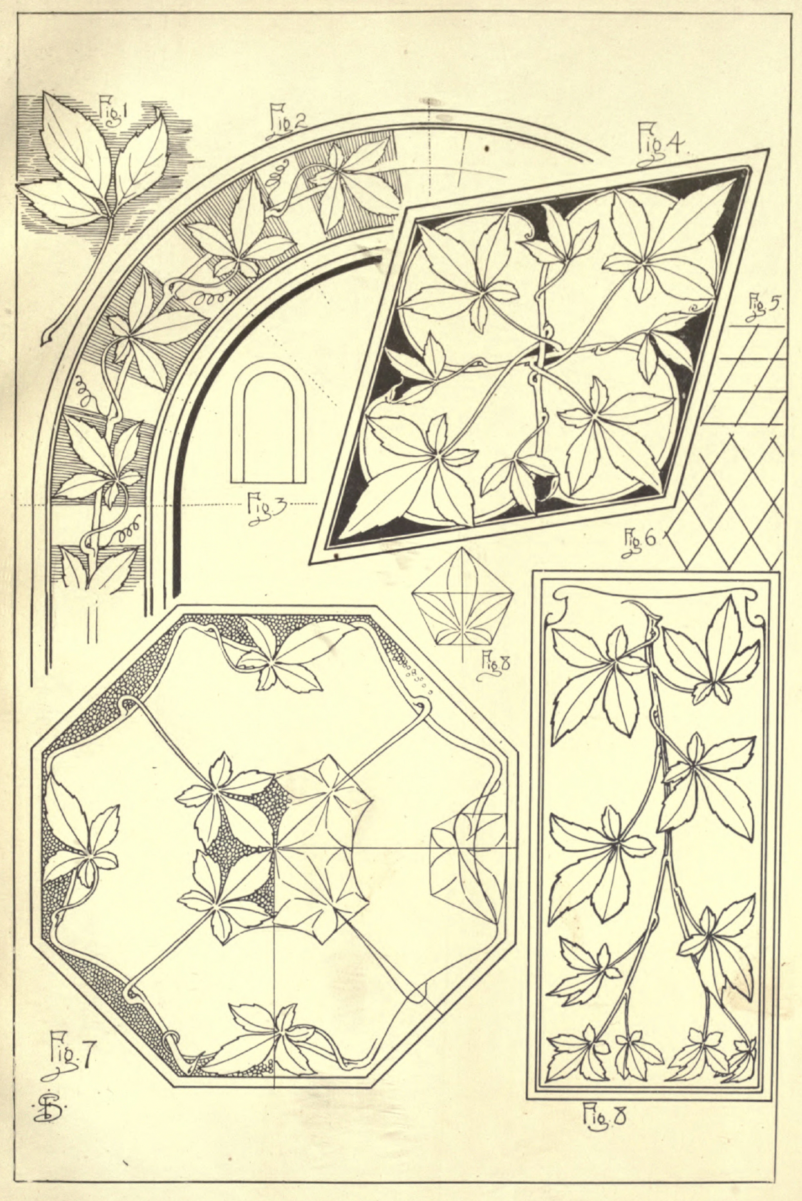 eBook Flower Outlines Illustrated Monthly