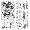 Book Girls Girls Girls Illustrated Monthly