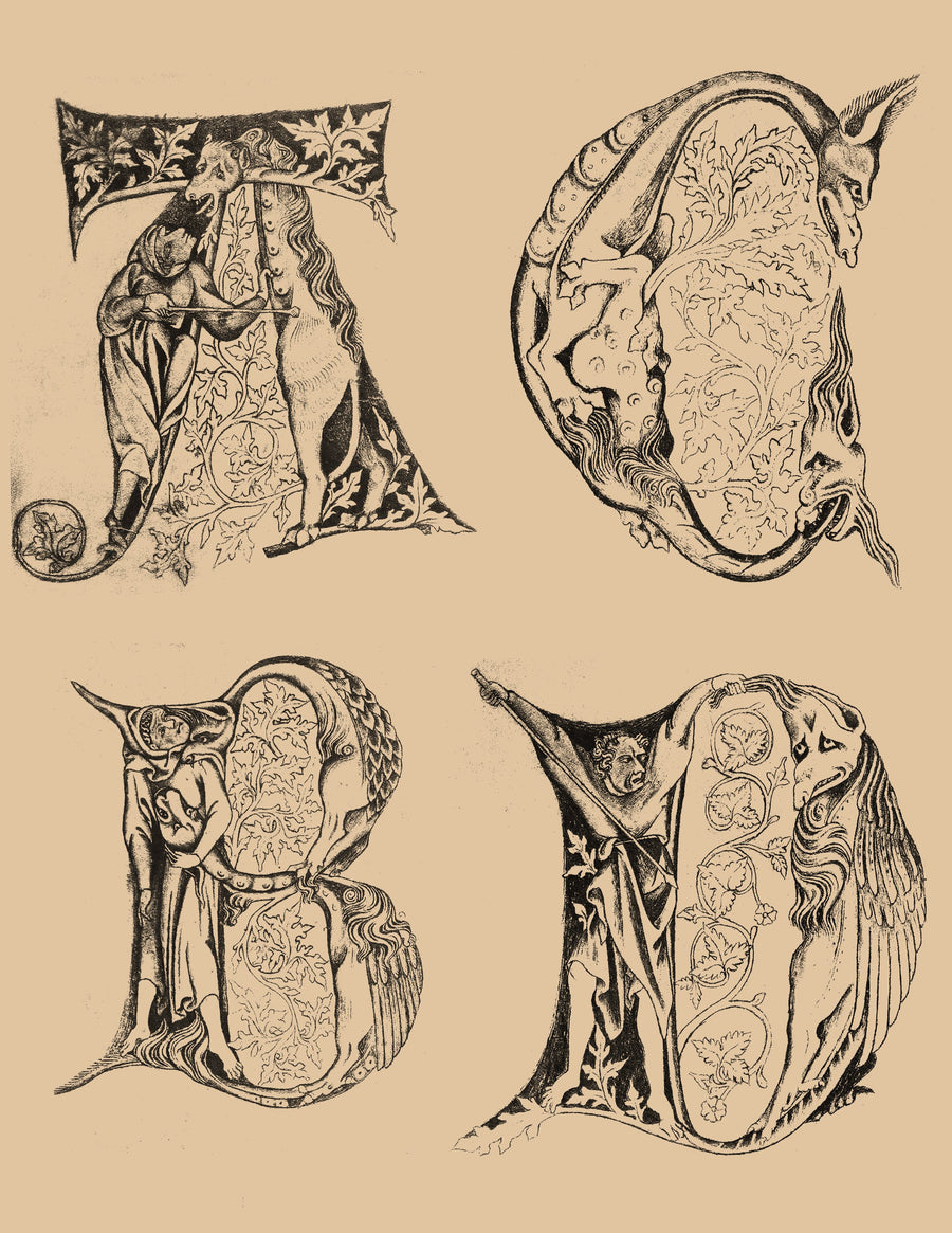 eBook gothic letters big fish