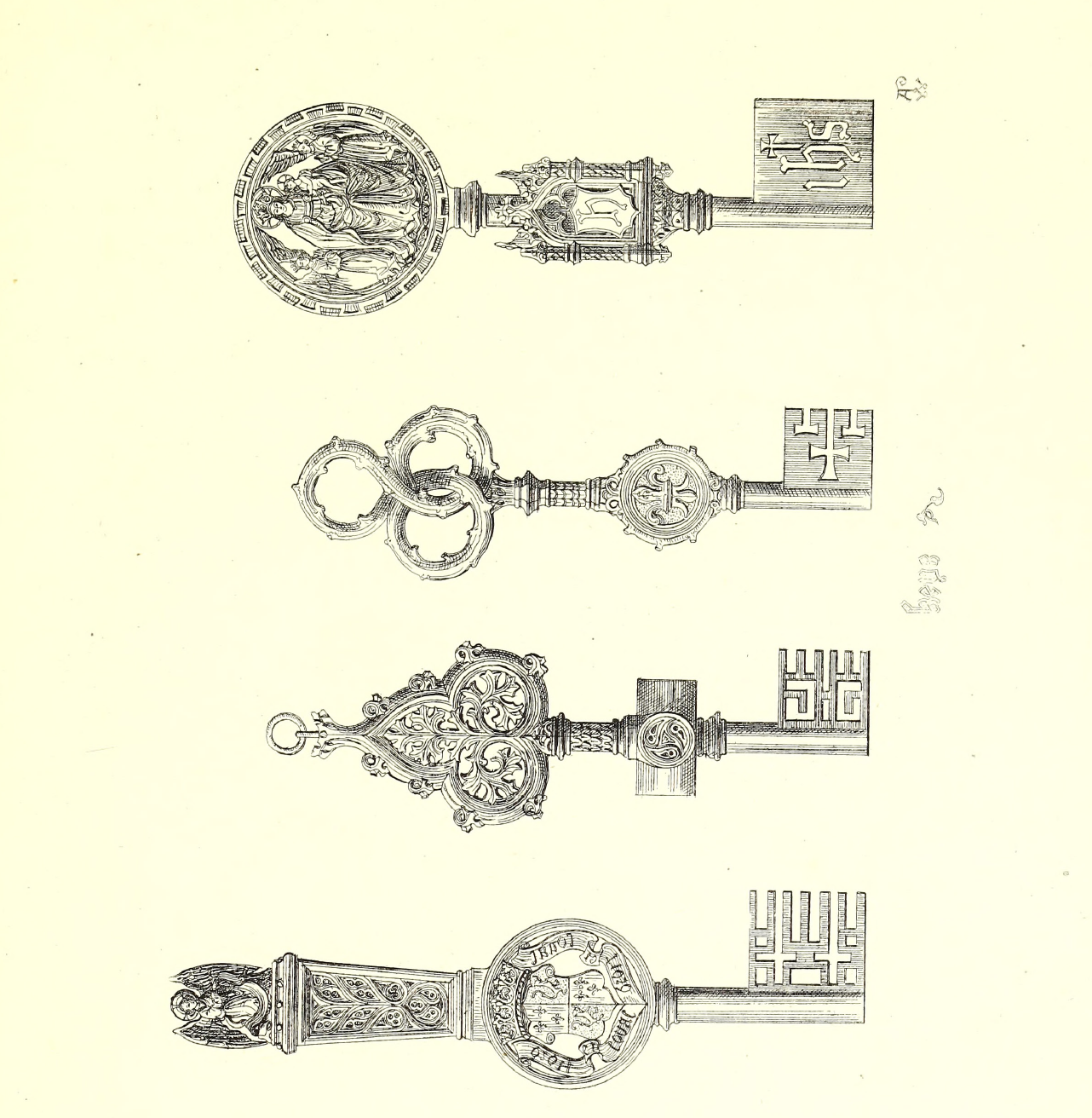 eBook Gothic Ornaments Illustrated Monthly