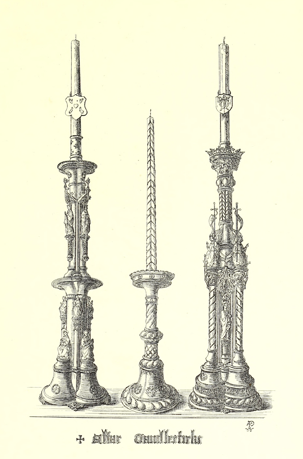 eBook Gothic Ornaments Illustrated Monthly