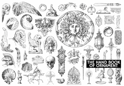 Book Handbook of Ornament Illustrated Monthly