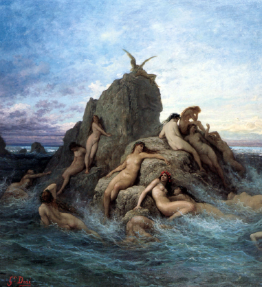 eBook Harpies, Mermaids, Nymphs & Sirens Illustrated Monthly