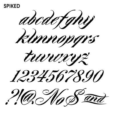 Inked Script | Fonts | Shop Illustrated Books, eBooks and Prints