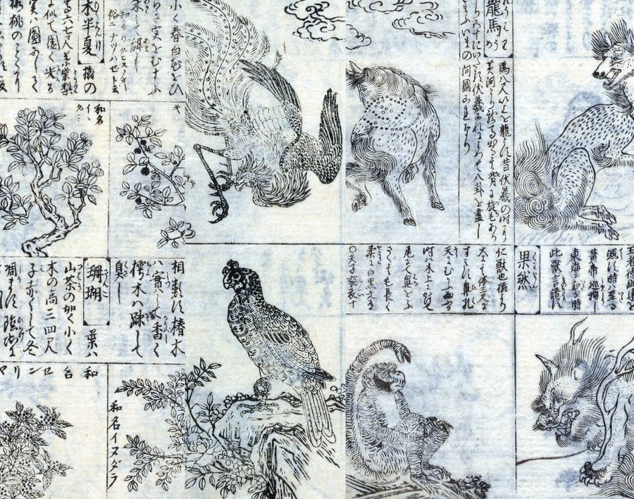 Japanese Animals & Foliage