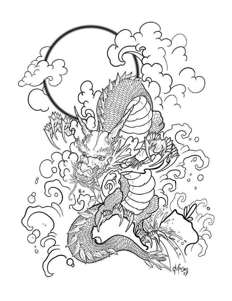 2 Japanese Dragon Tattoos Designs HD phone wallpaper  Pxfuel