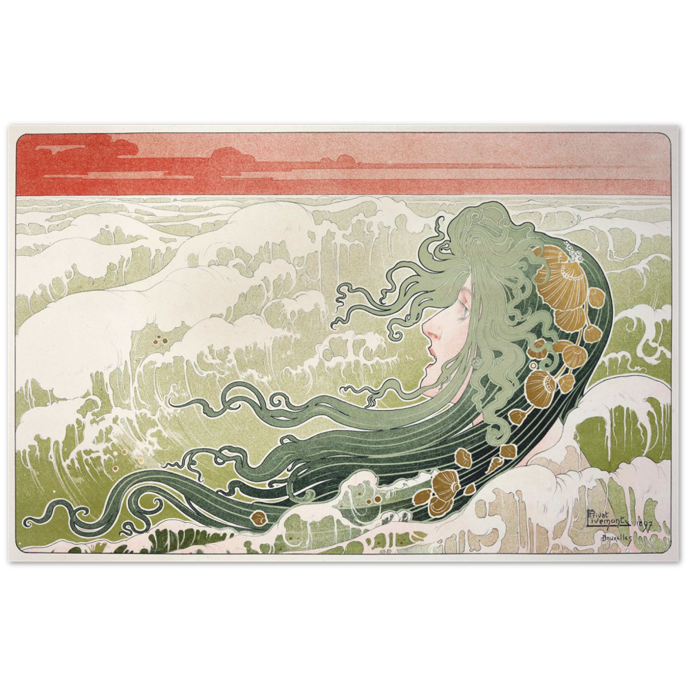 Print Material La Vague (The Wave) Gelato