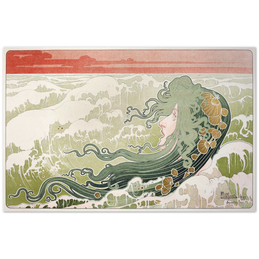 Print Material La Vague (The Wave) Gelato