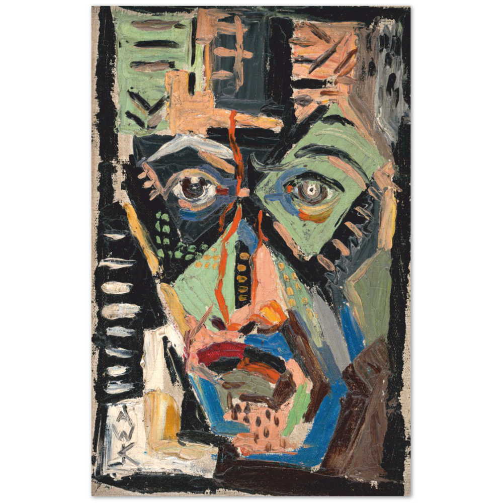 Print Material Man’s Face Gelato