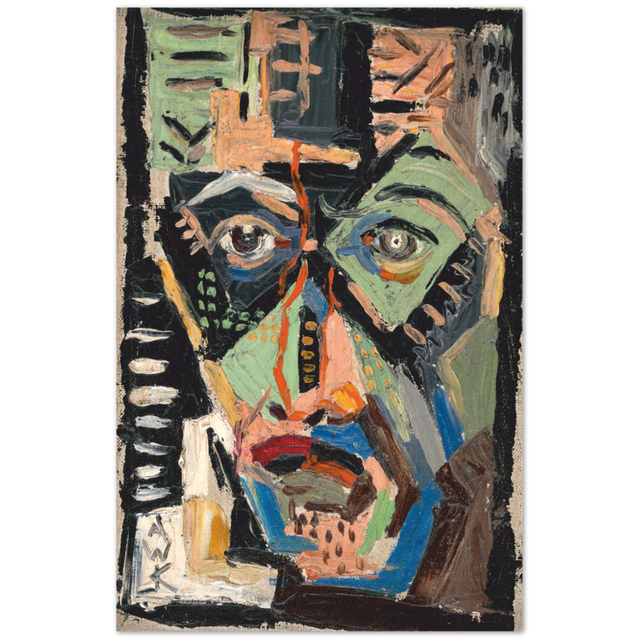 Print Material Man’s Face Gelato