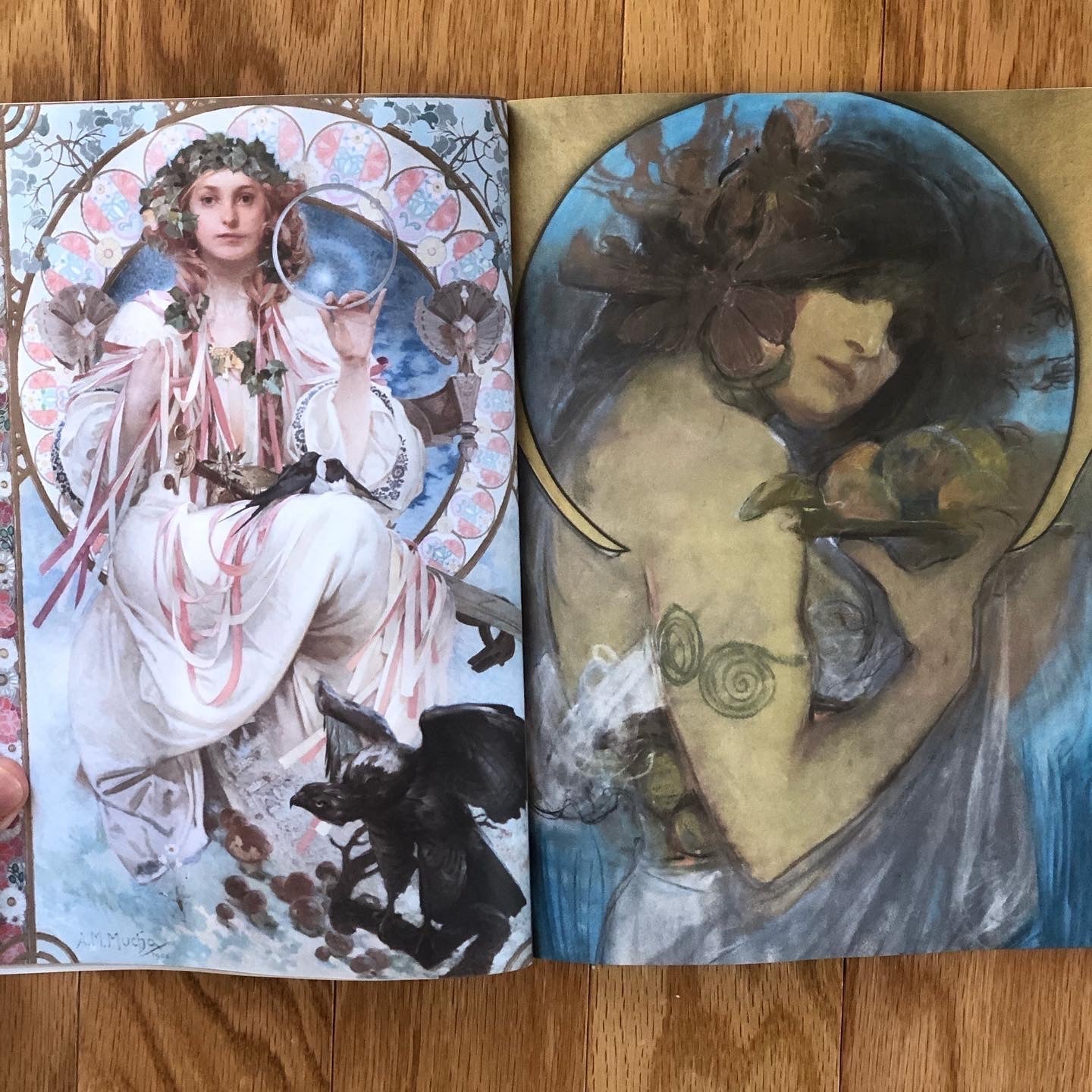 Book Mucha Illustrated Monthly