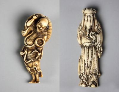 Book Netsuke big fish