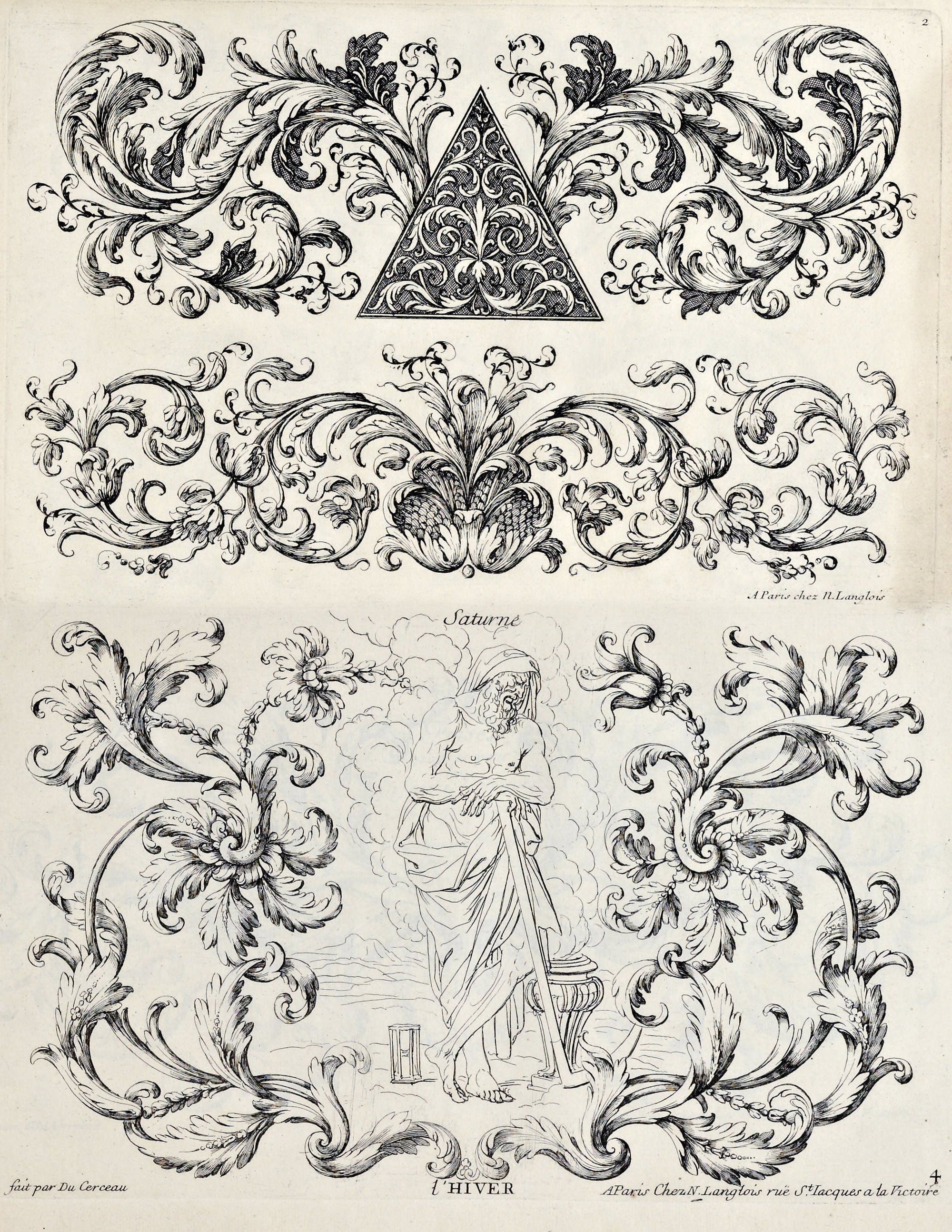 eBook Nouveau Ornament big fish