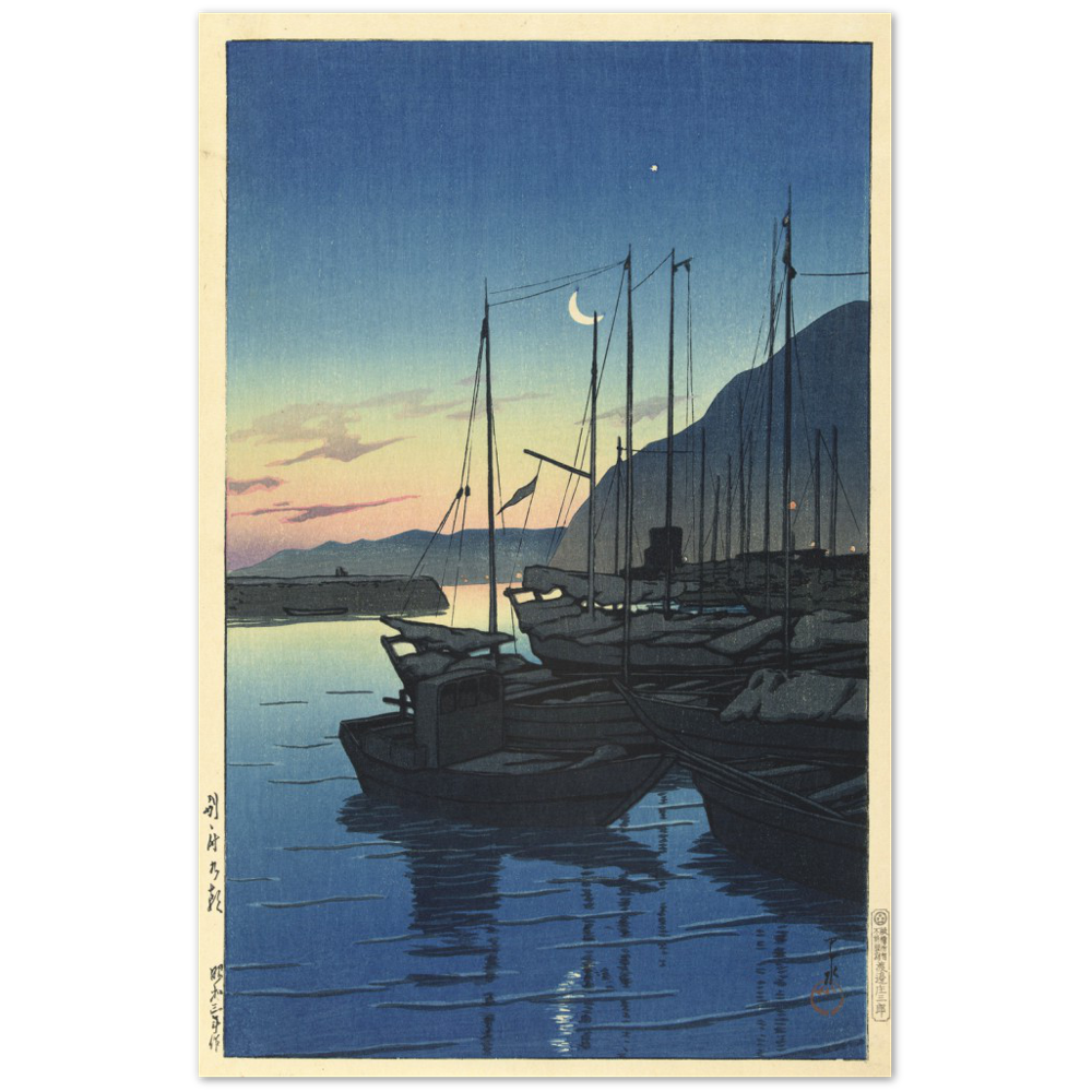 Print Material Ochtend in Beppu Gelato