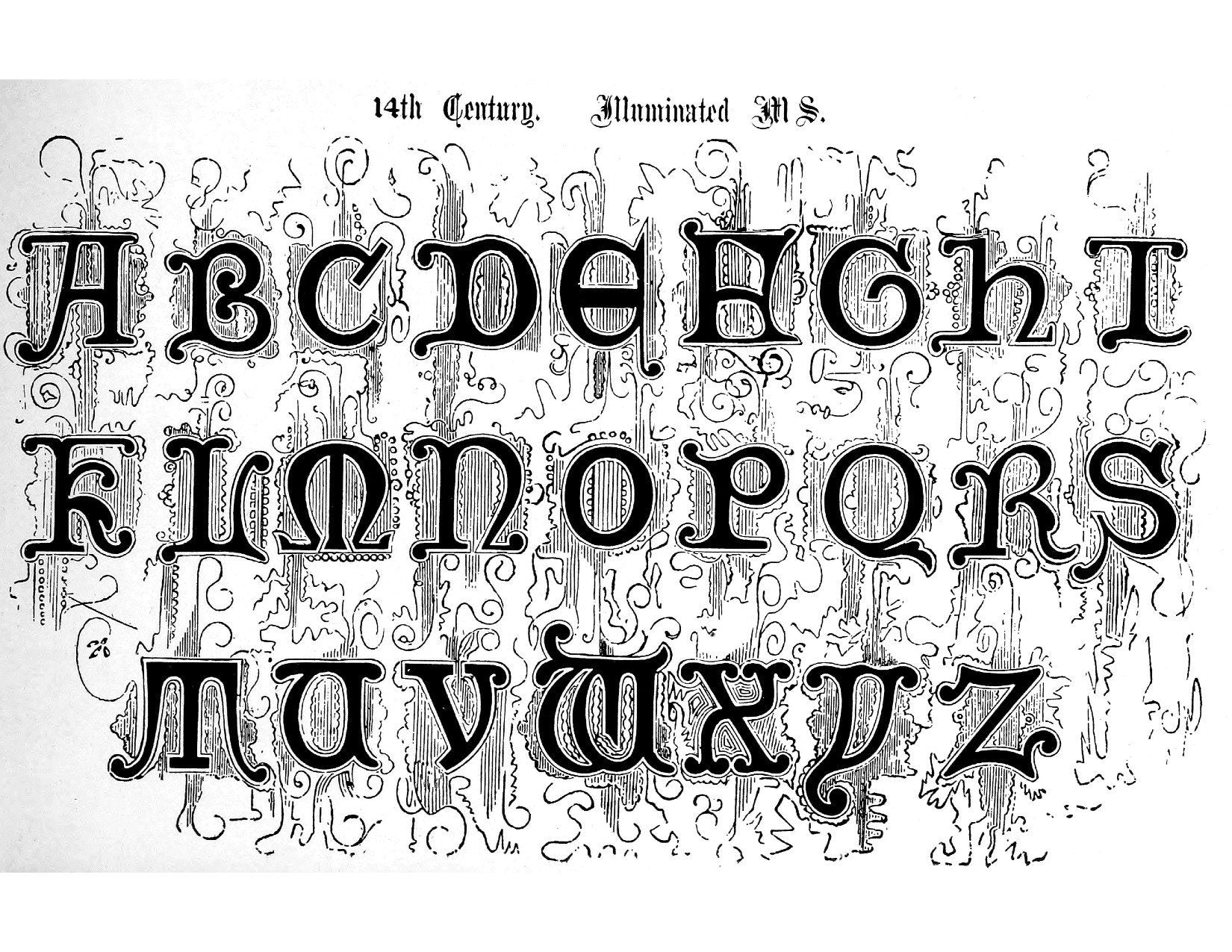 Ornate Lettering & More