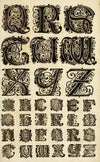 eBook Ornate Lettering Illustrated Monthly