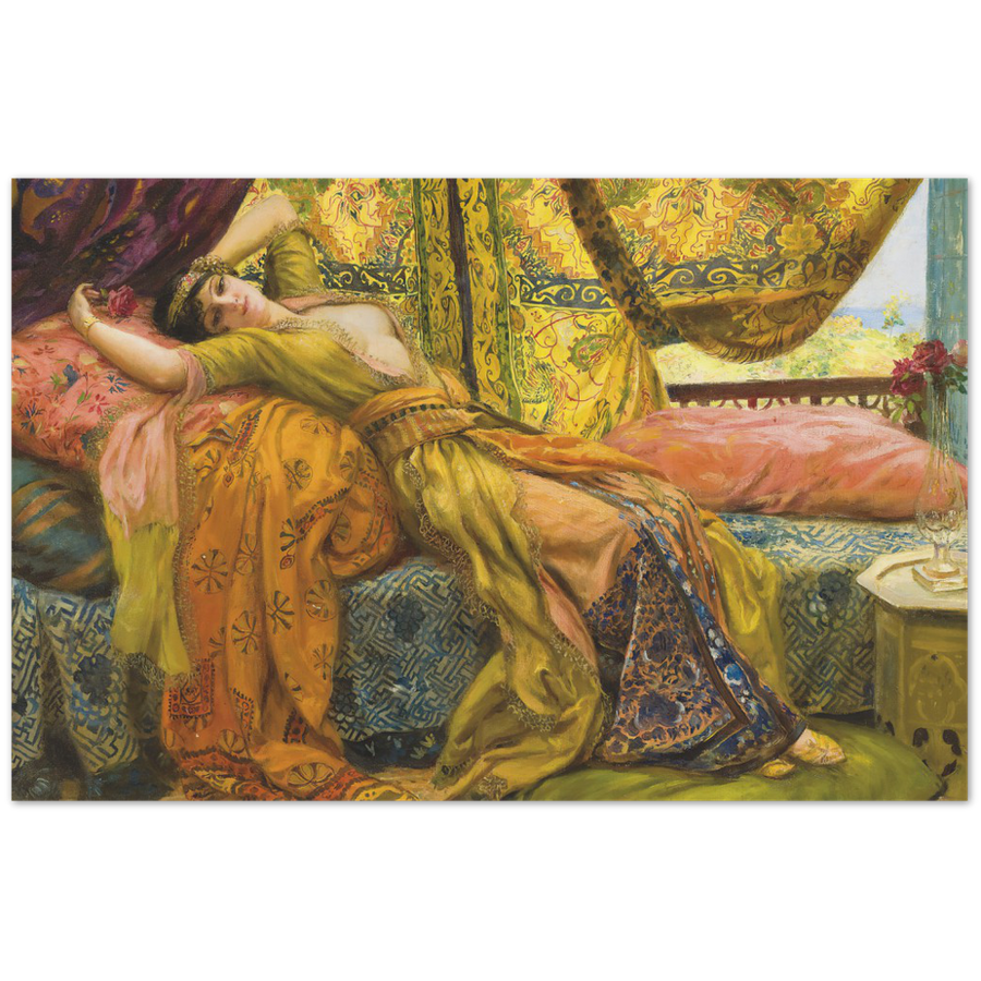 Print Material Reclining Beauty Gelato