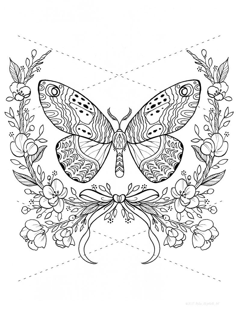 Robin Cass Floral Tattoo