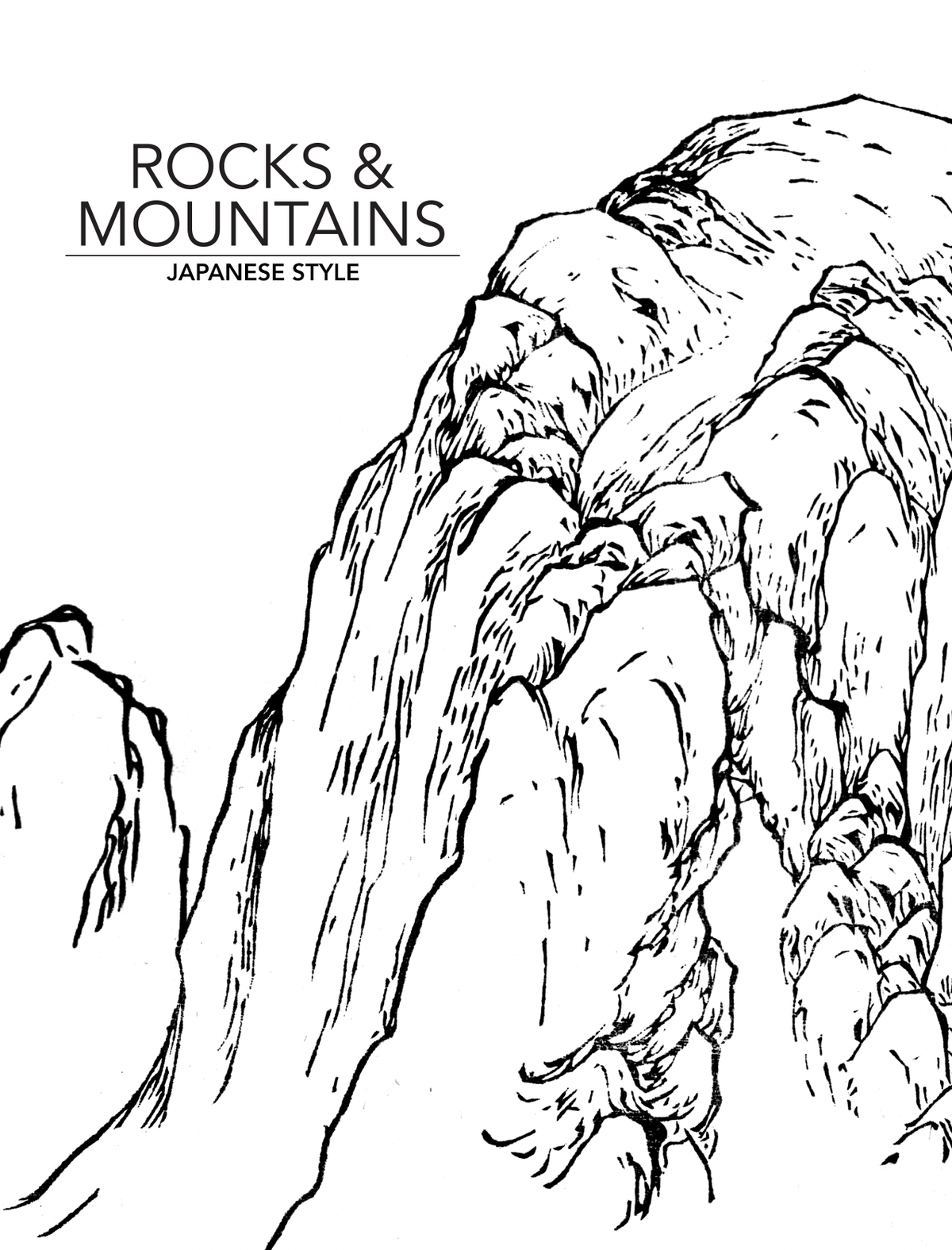 Rocks and Mountains - Japanese Style | Shop Illustrated Books, eBooks ...